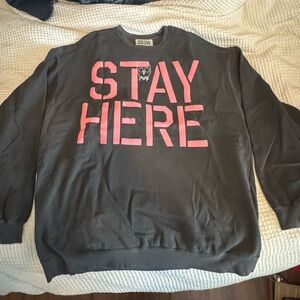 SkullHouse Stay Here Graphic Sweatshirt